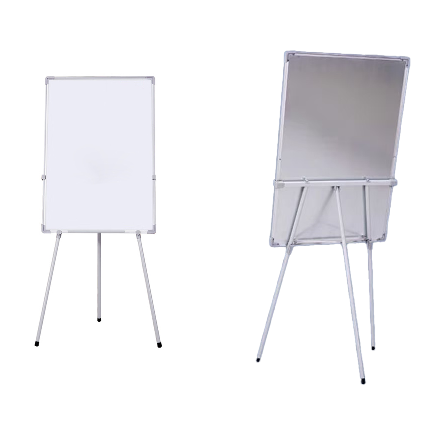 Whiteboard with three-legged display easels 4