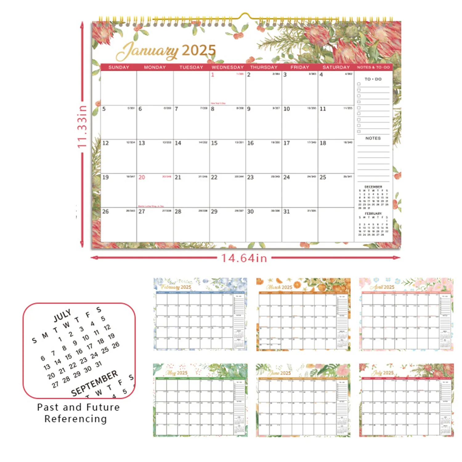Planned Wall Calendar In 2025 6