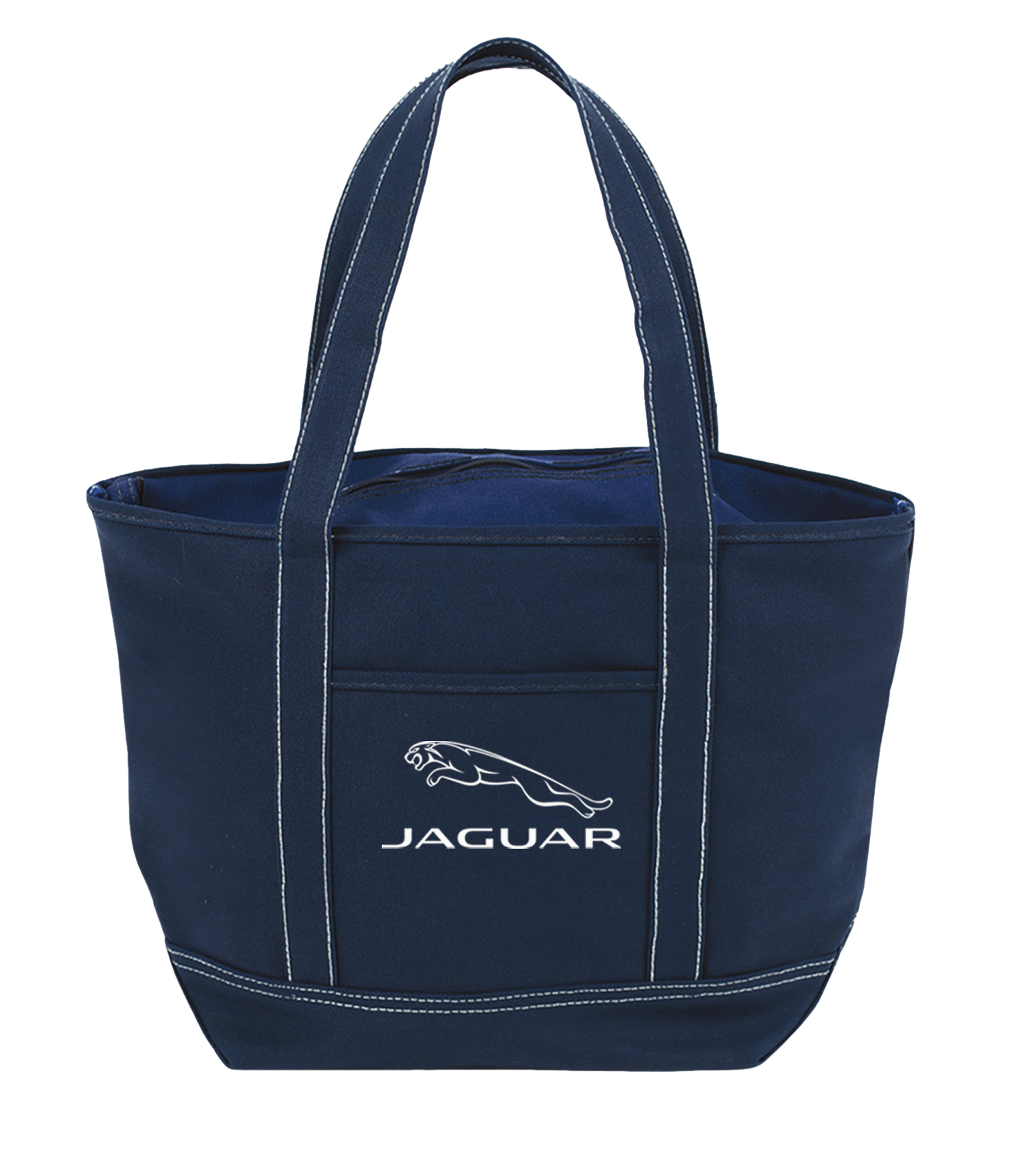 Sailway Solid Zippered Tote Bag