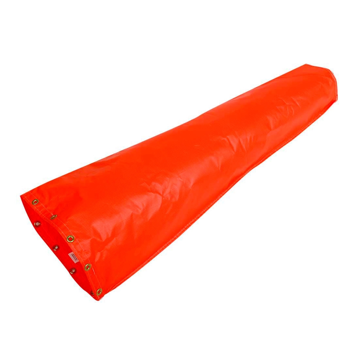 20";12"X 60" 1ply Nylon Orange Beach Safety Windsock 1