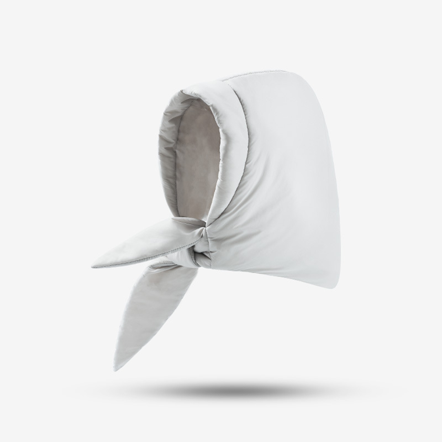 Winter Triangle Wrap Down Puffer Hat 2