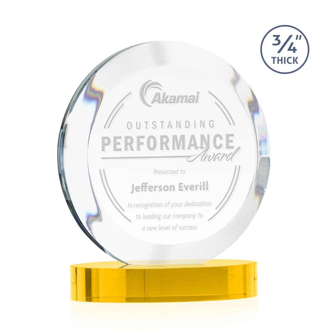 Gibralter Award on Alberton Base - Gold 6