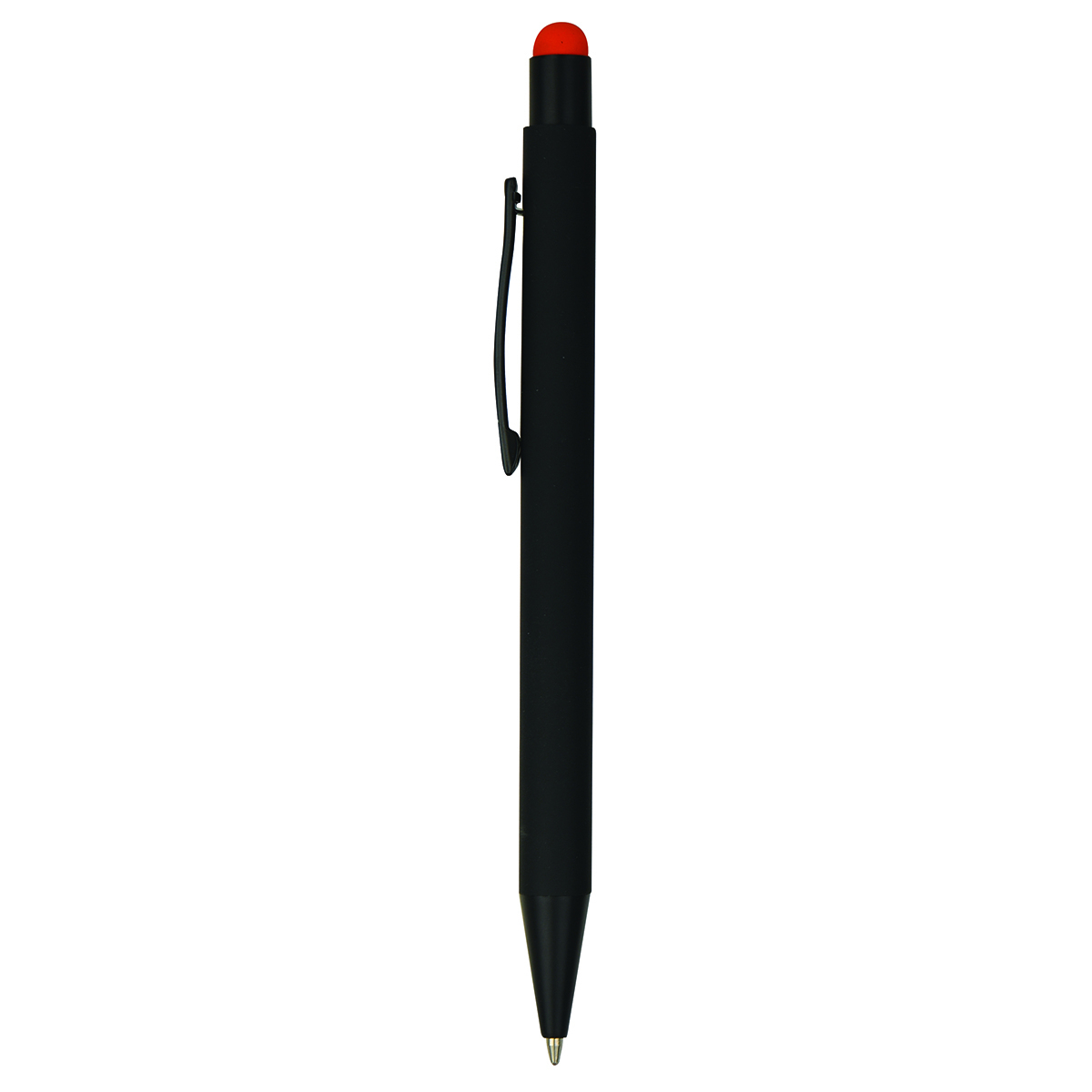 Sleek Soft Rubber Pen & Stylus with Matching Laser Engrave 12