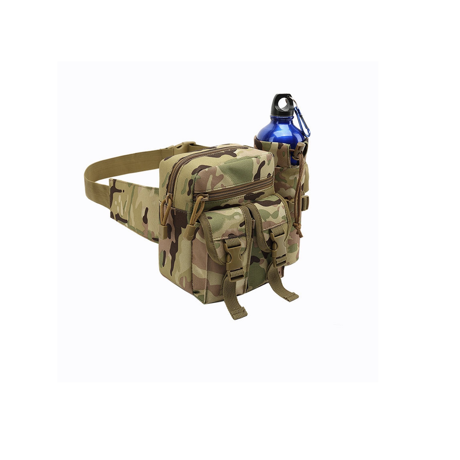 Tactical Waist Pack With Water Bottle Holder 2