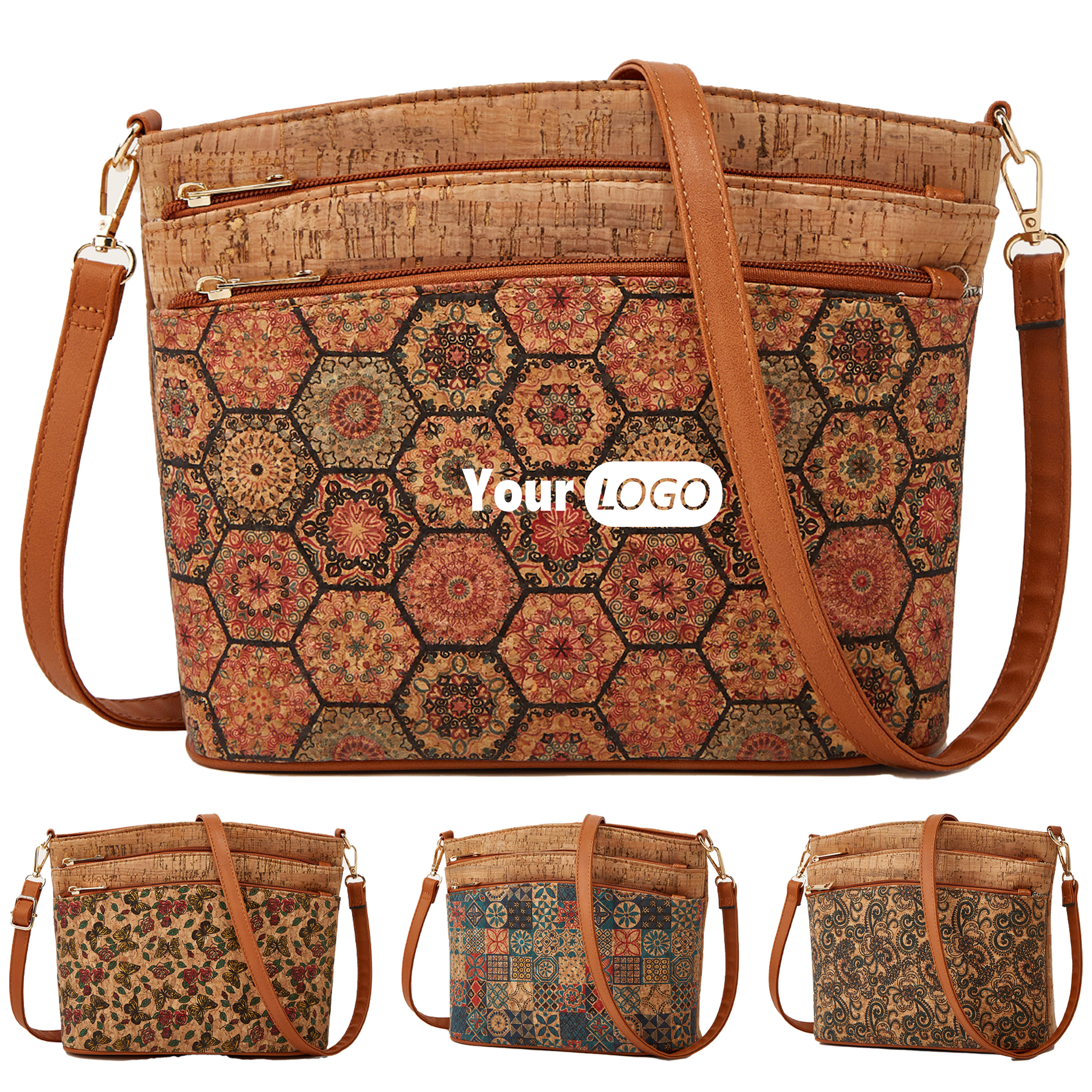 Polyester Ethnic Style Retro Single Shoulder Crossbody Bag 5