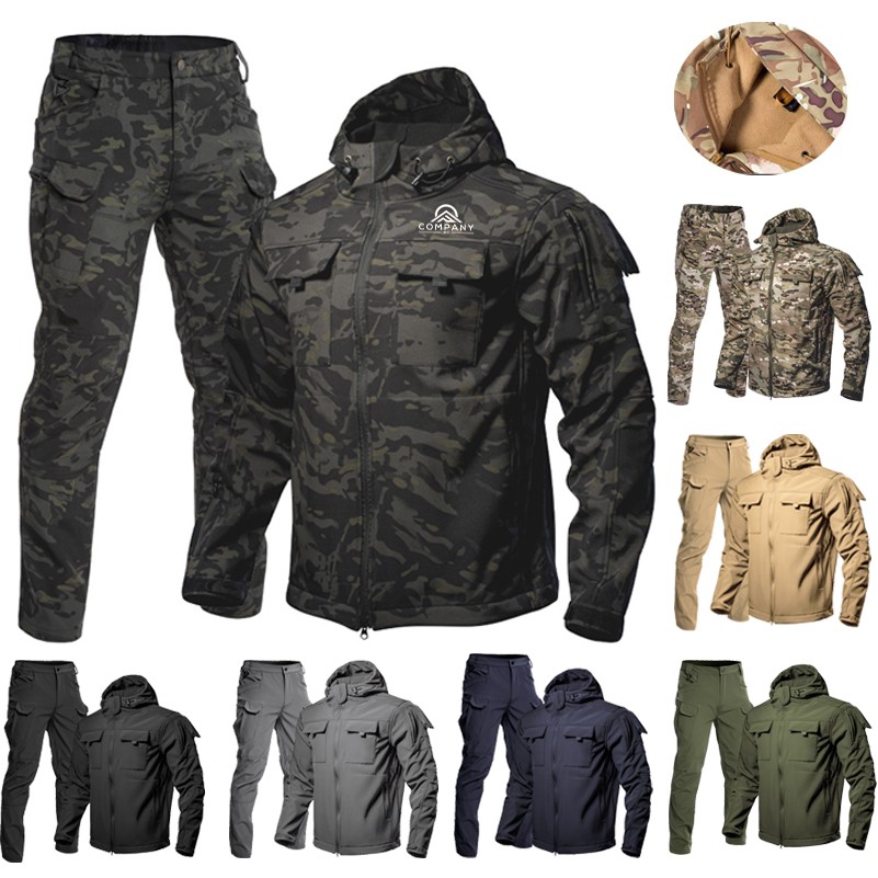 Winter Camouflage Suits for Men Tactical 3