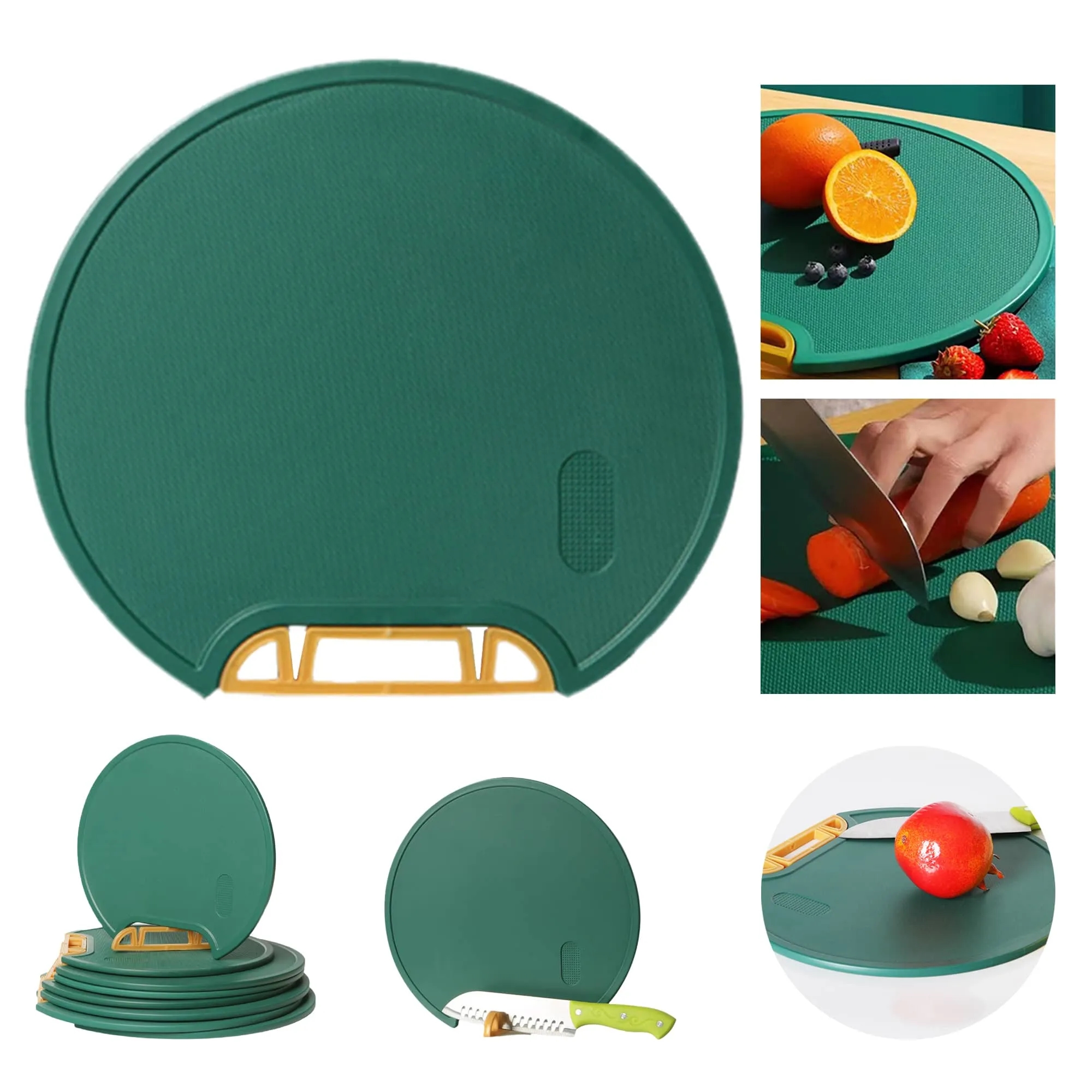 Reversible Rotating Cutting Board Multiple Sizes Available 1