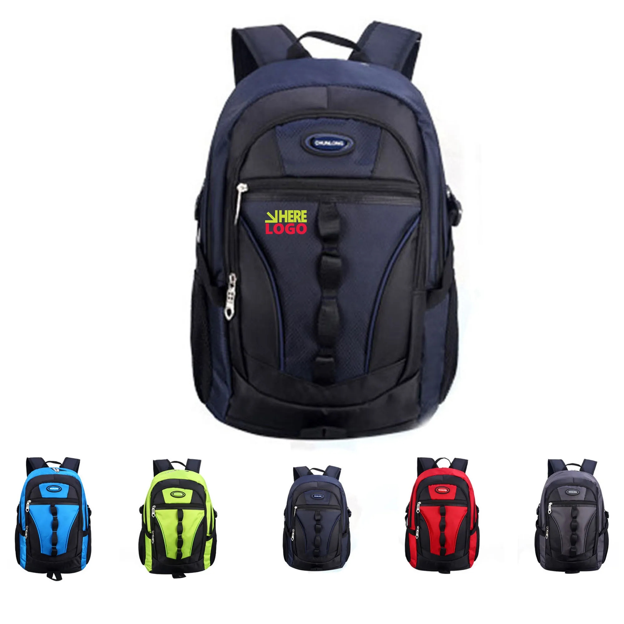 Water Resistant Slim Work Backpack Bag 3