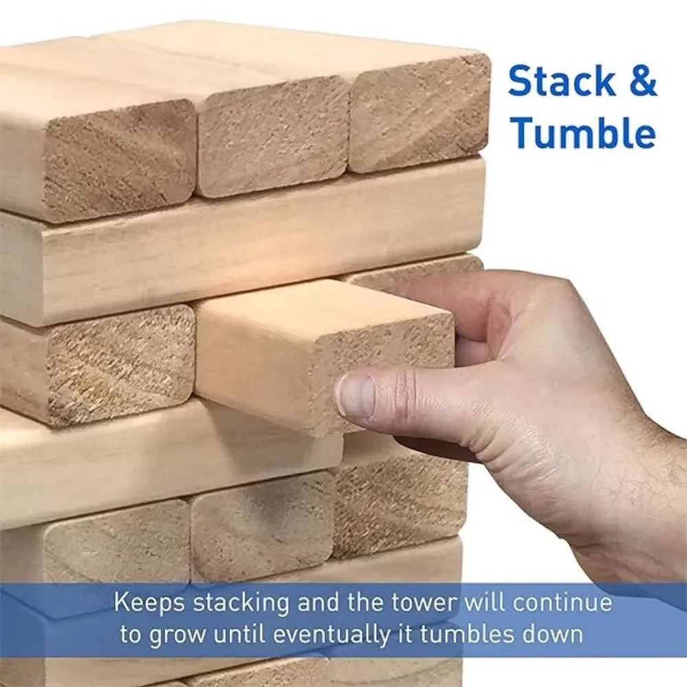 Stacking Puzzle Set With Polyester Pouch 4
