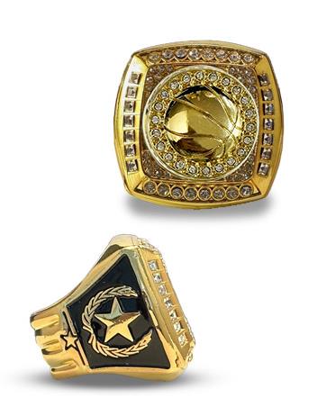 Basketball Championship Ring Gold 2