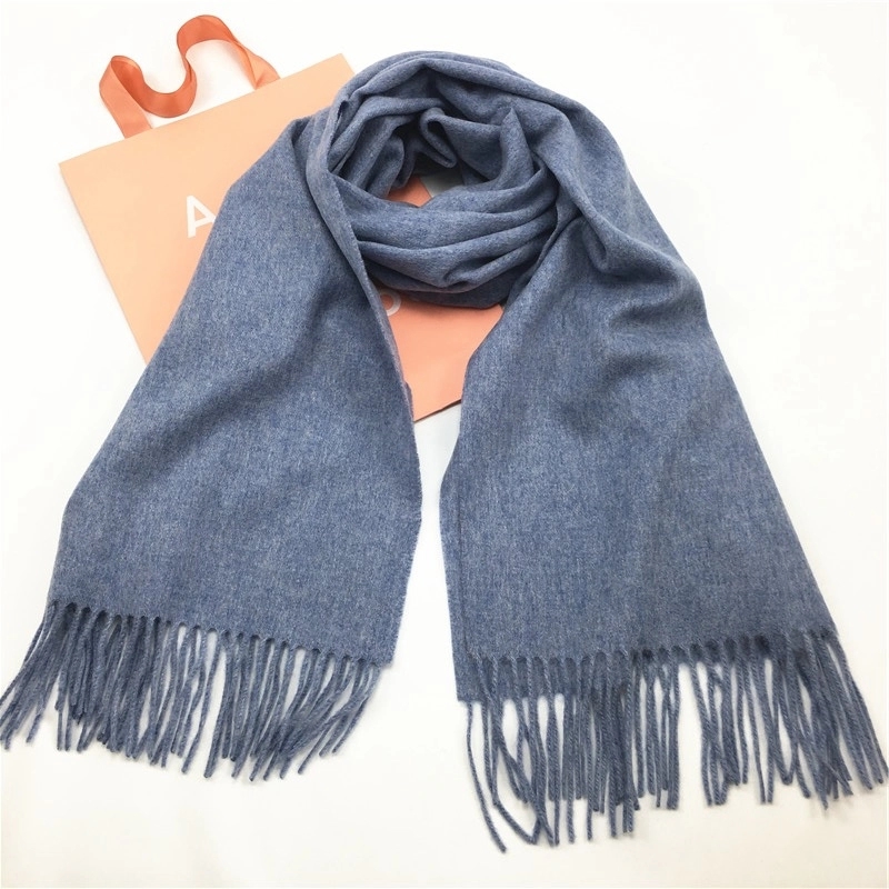 Custom Imitation Cashmere Scarf  Shawl With Tassels 5