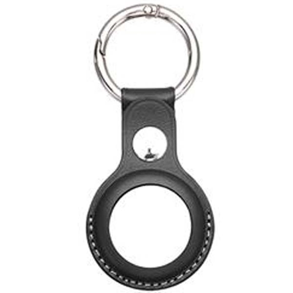 Leather Airtags Keychain Protective Cover 2