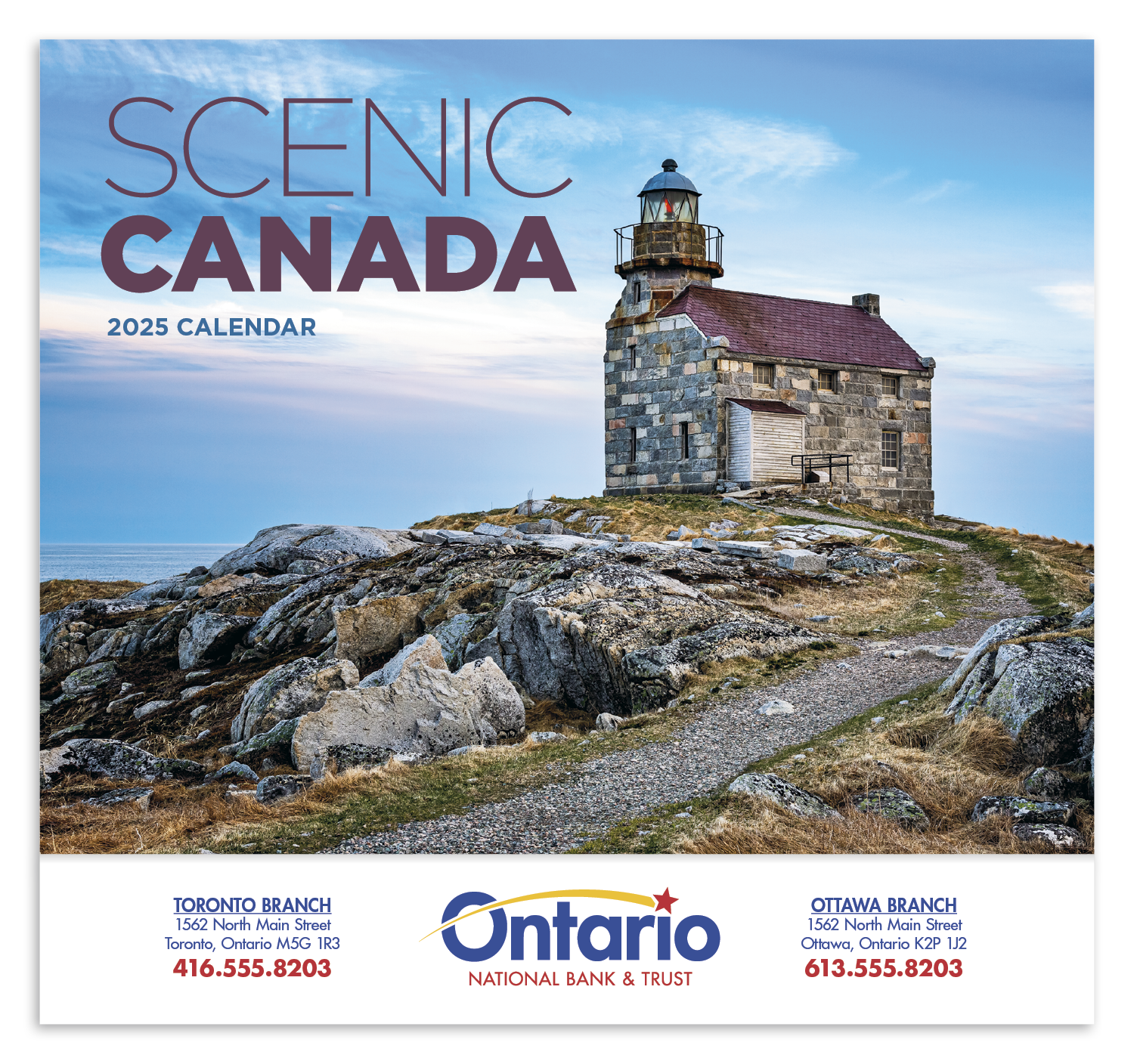 Good Value™ Scenic Canada - Stapled Calendar 2