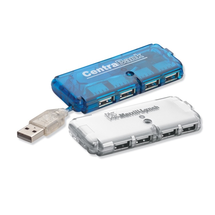 4 Port USB Hub 2.0 1