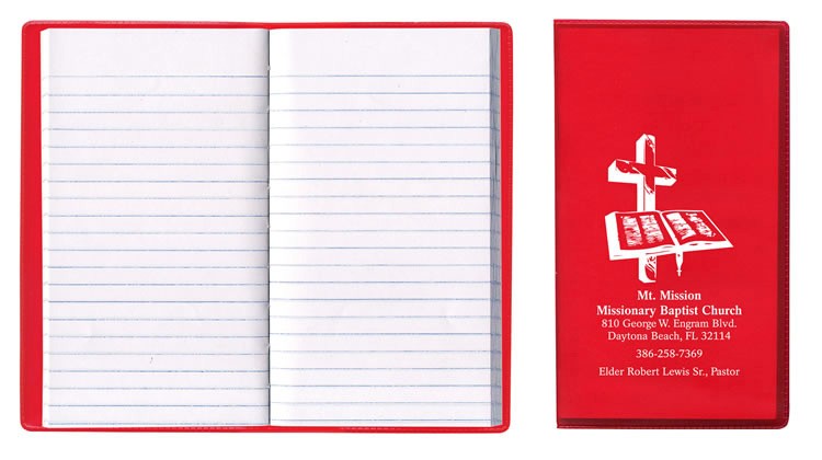 Translucent Vinyl Cover Tally Book 7