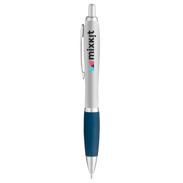 Curvaceous Matte Silver Ballpoint 35