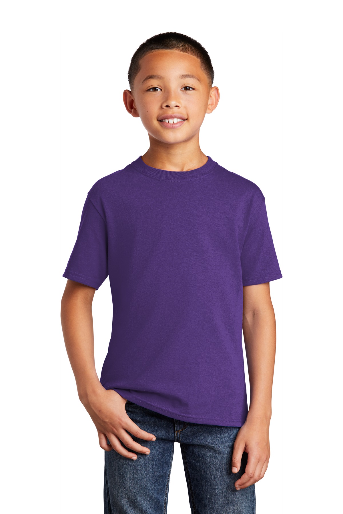 Port & Company® Youth Core Cotton Tee 10