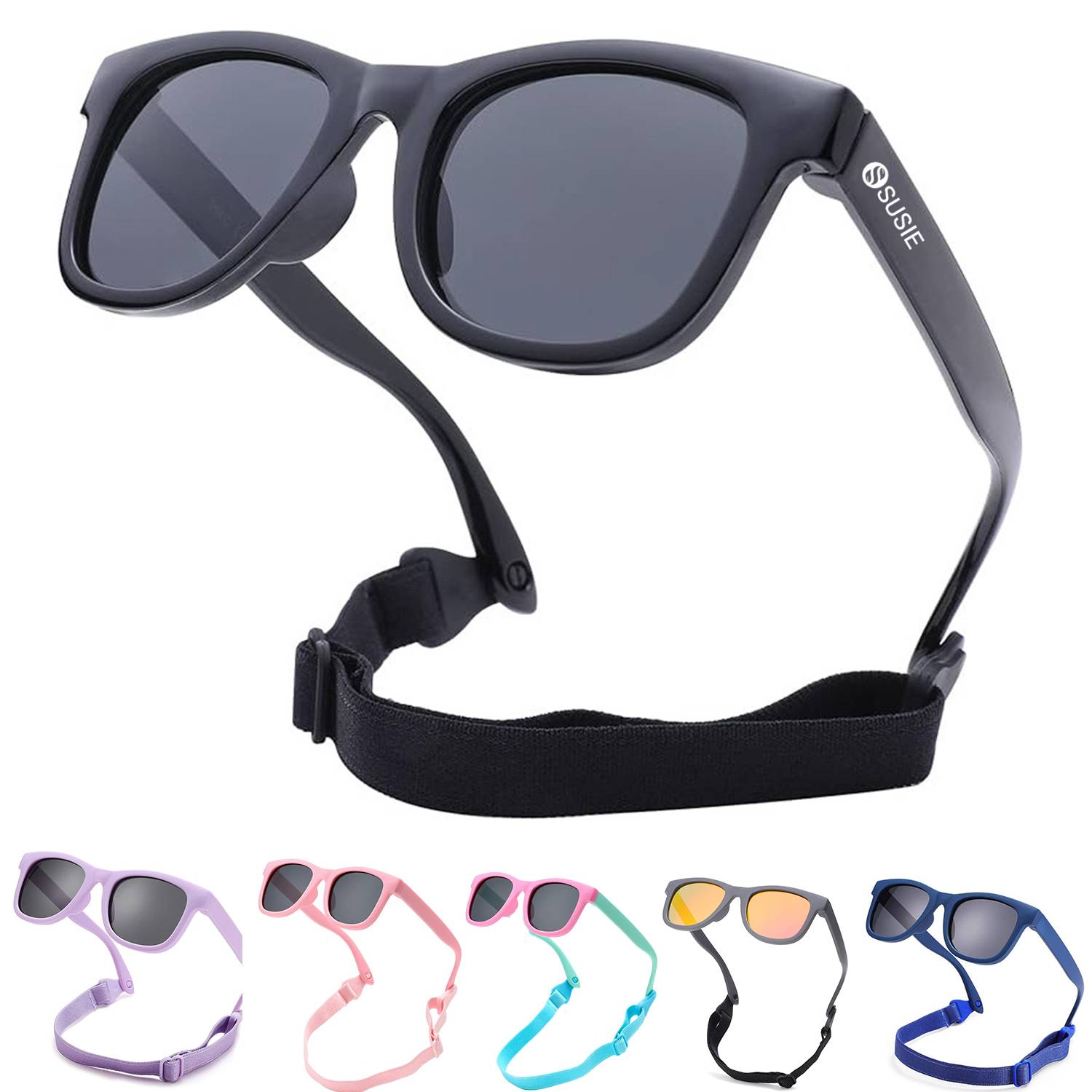 Flexible Polarized Kids Sunglasses –Bendable & UV Protection