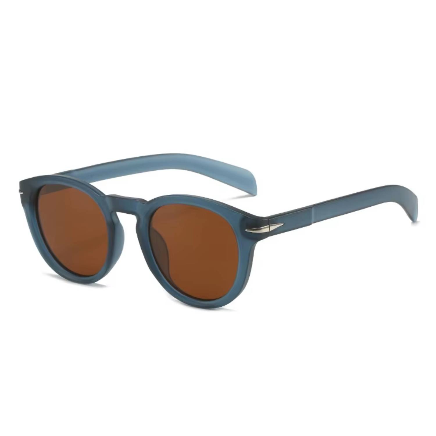 Unisex Oval Polycarbonate Sunglasses 2