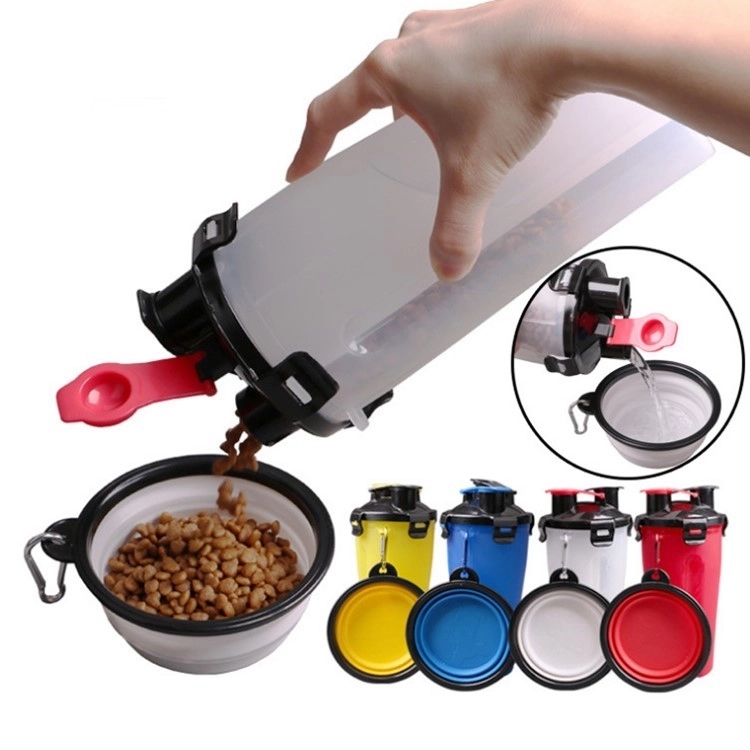 Dog Travel Camping Food Cup with Bowl 2