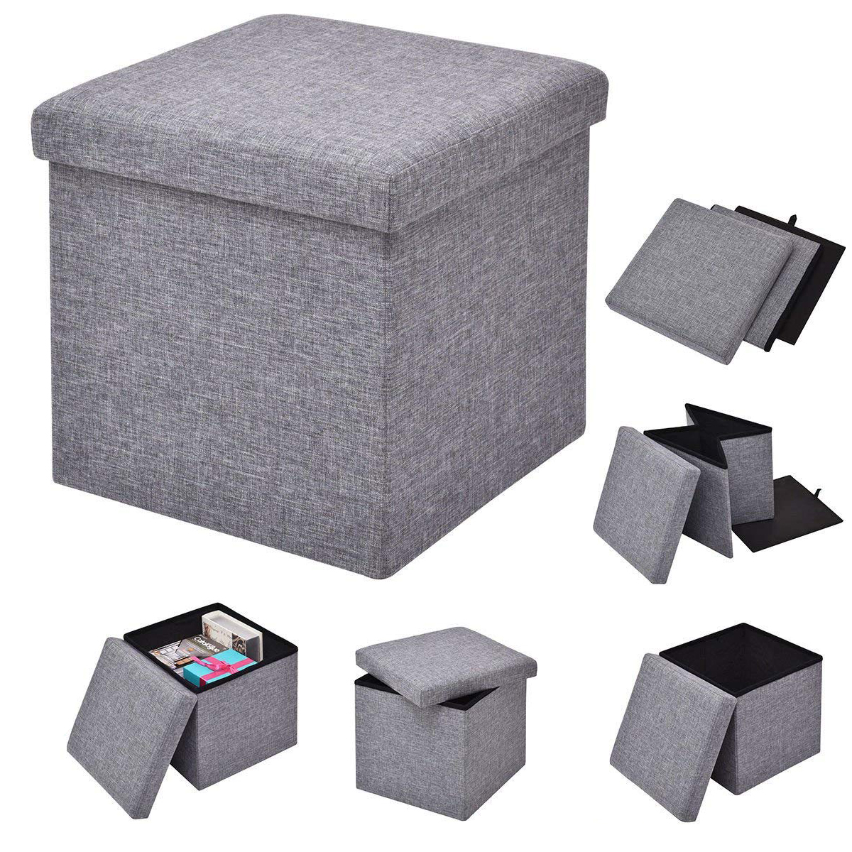 Foldable Storage Tool Rest Seat 4