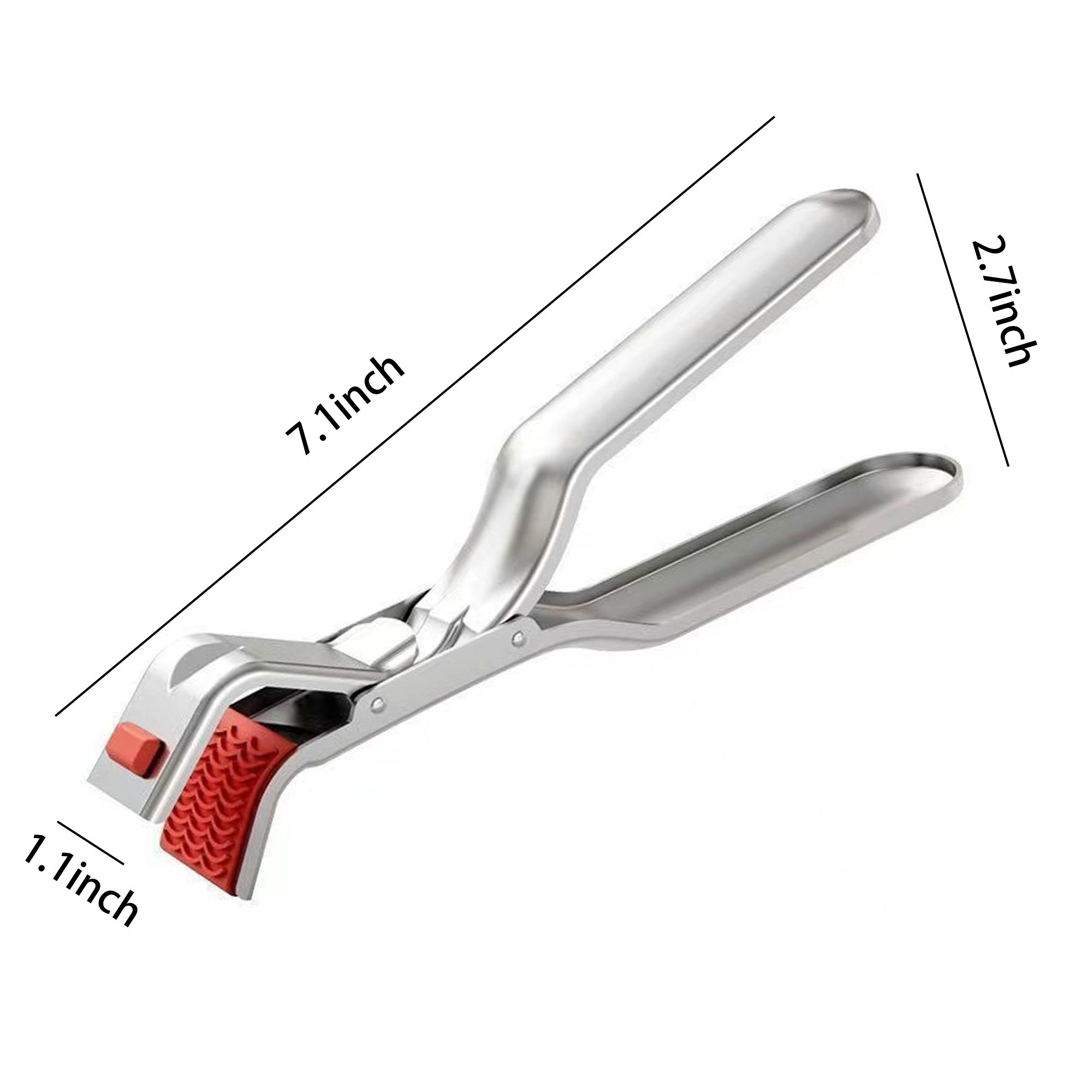 Stainless Steel Heat-Resistant Tongs 2