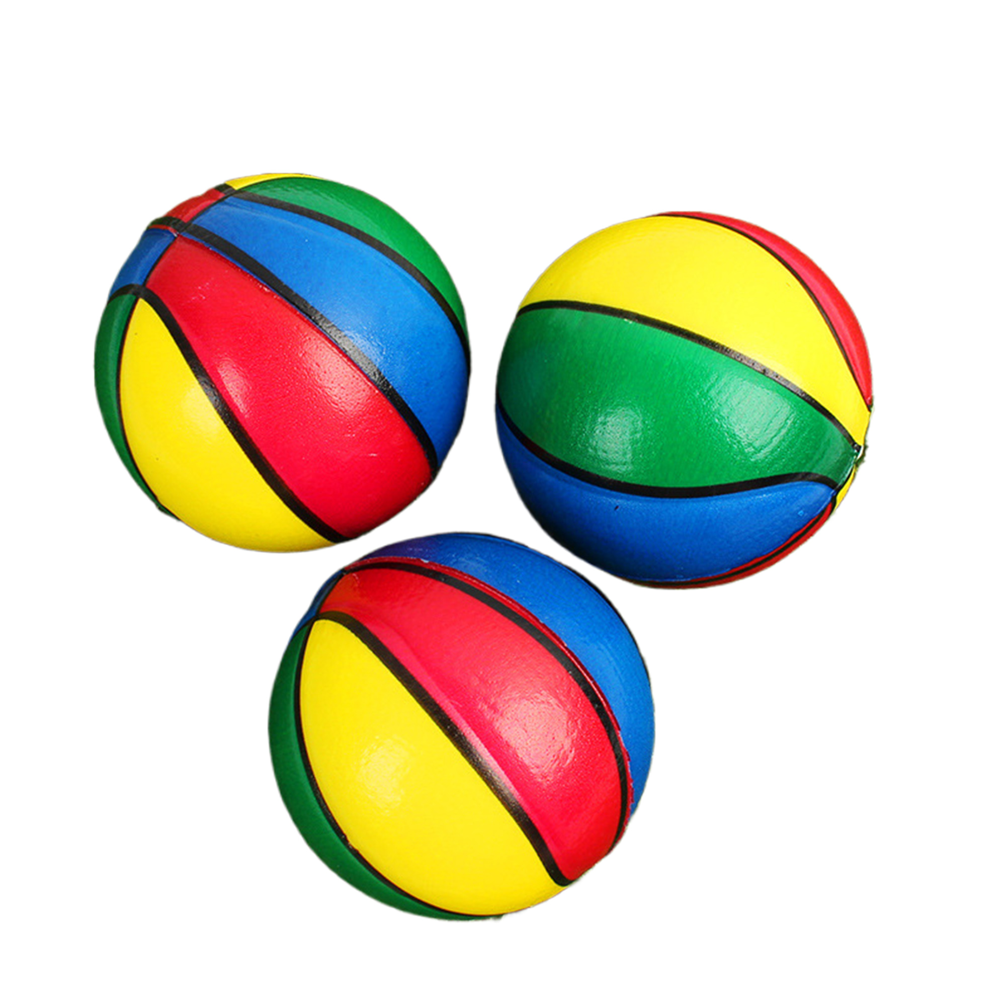 MOQ100 PU Stress Relief Balls Elastic Squeeze 8