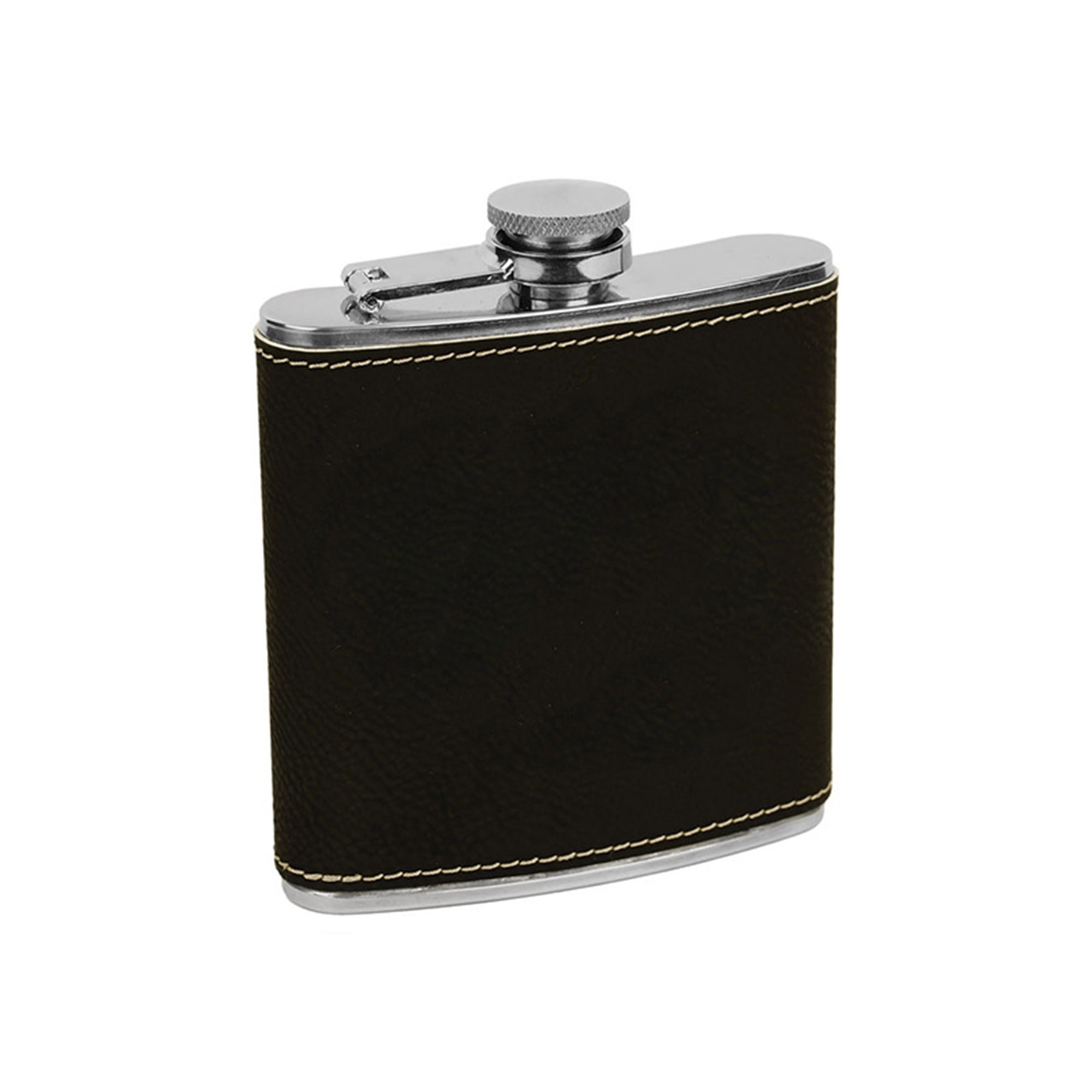 8 oz. Leatherette Stainless Steel Flasks 22