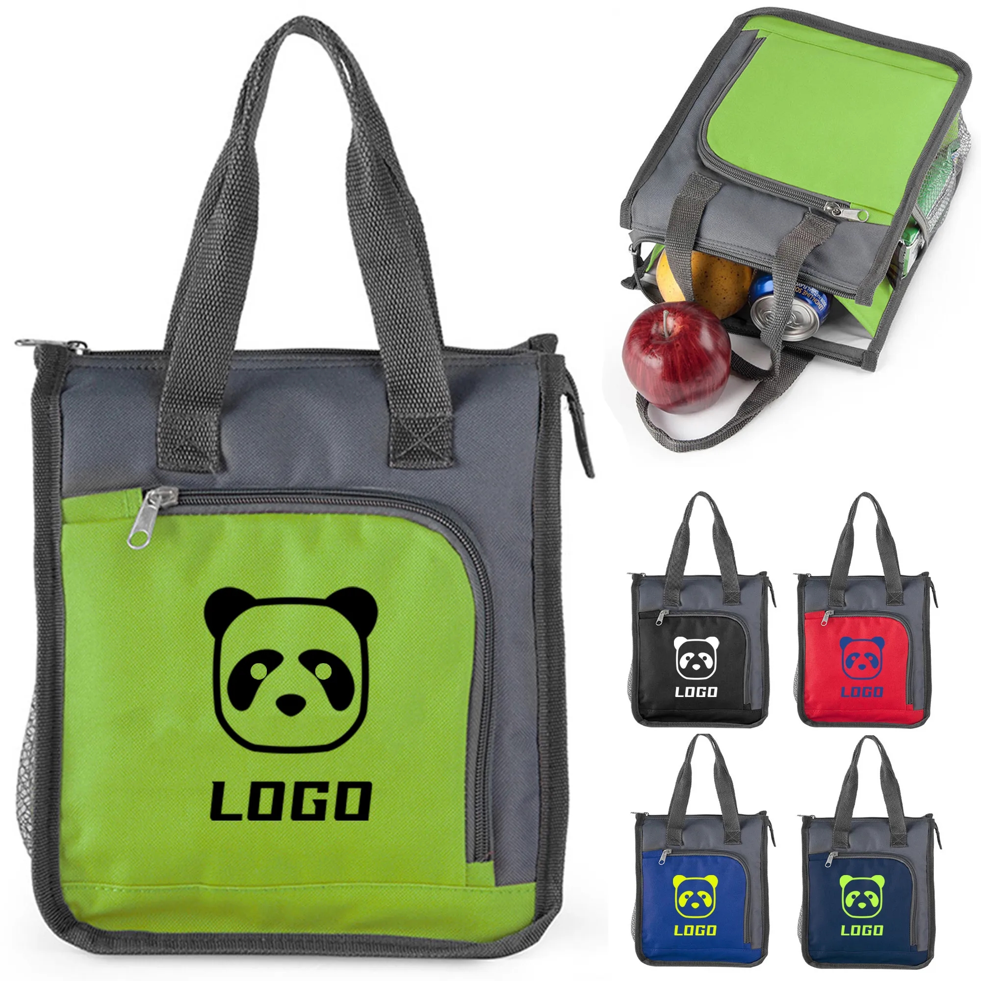 Waterproof Insulated Lunch Tote Bag 2