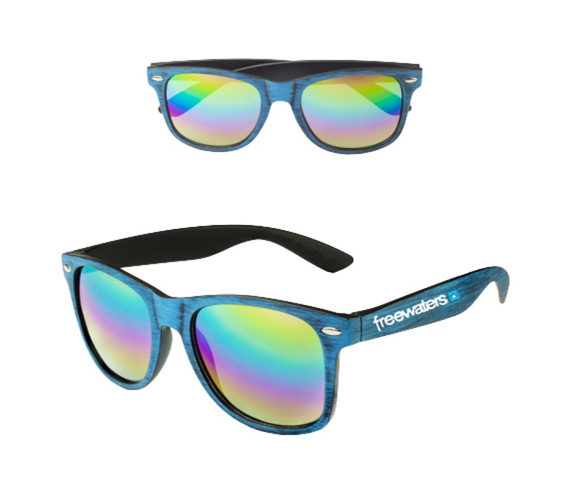 Reflector Mirror Lenses Plastic Sunglasses 8