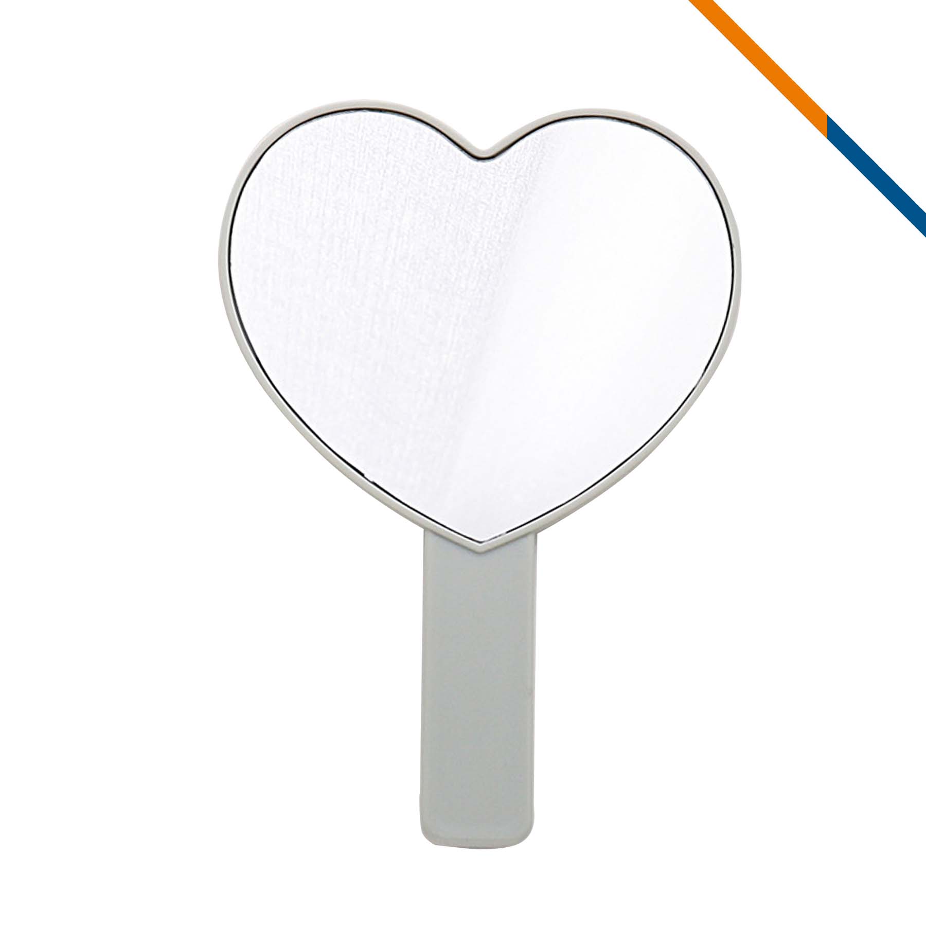 Minory Heart Shape Handheld Makeup Mirror 4