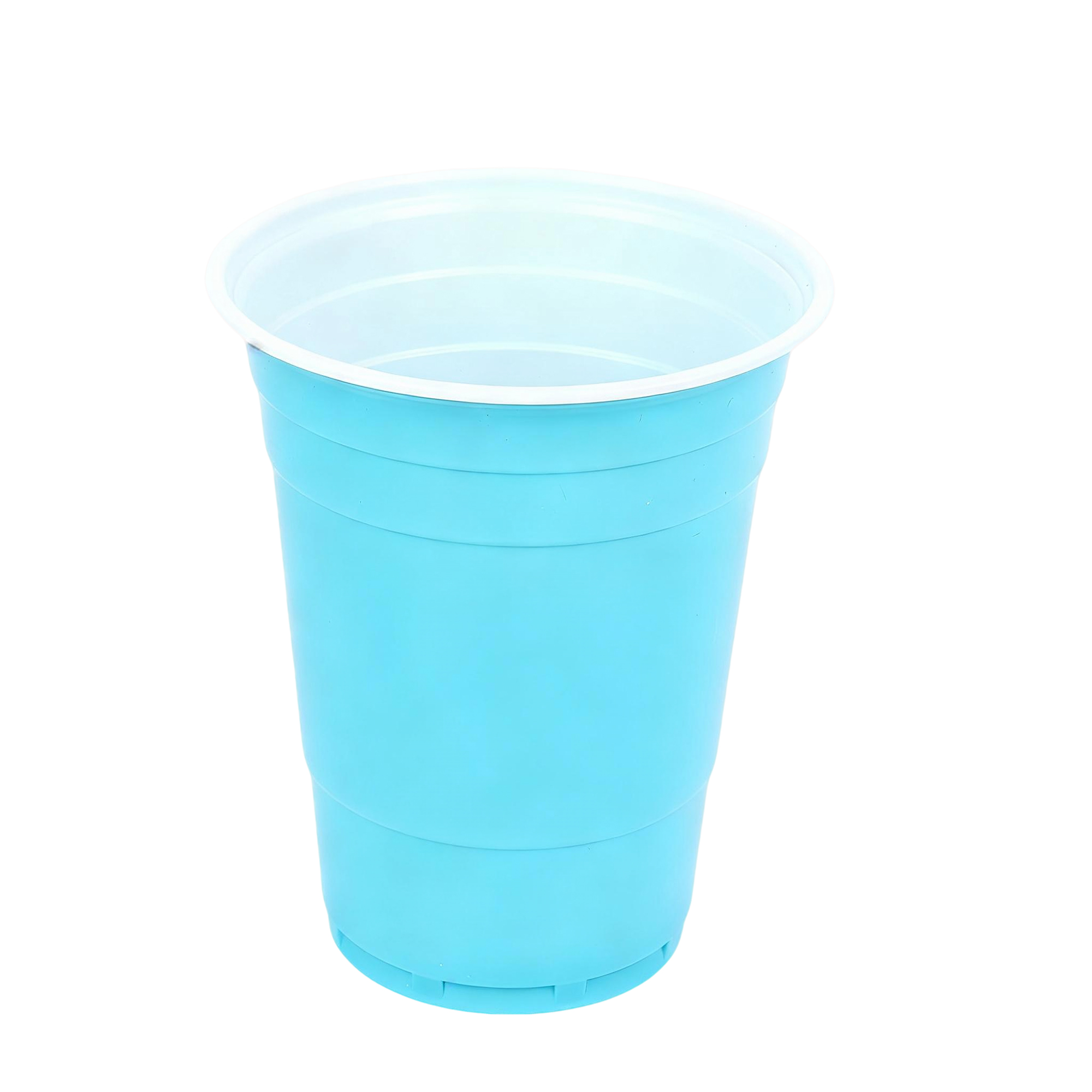 Sixteen Ounce Reusable Party Cup With Rolled Edge 5