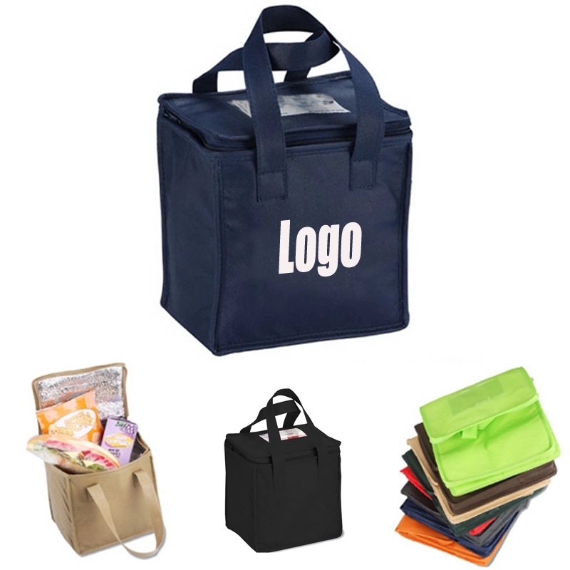 Promotional Square Non-Woven Lunch Tote Bag 1