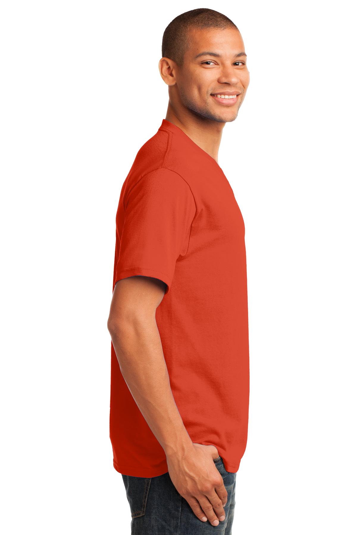 Port & Co Core Cotton V-Neck Tee. PC54V 92