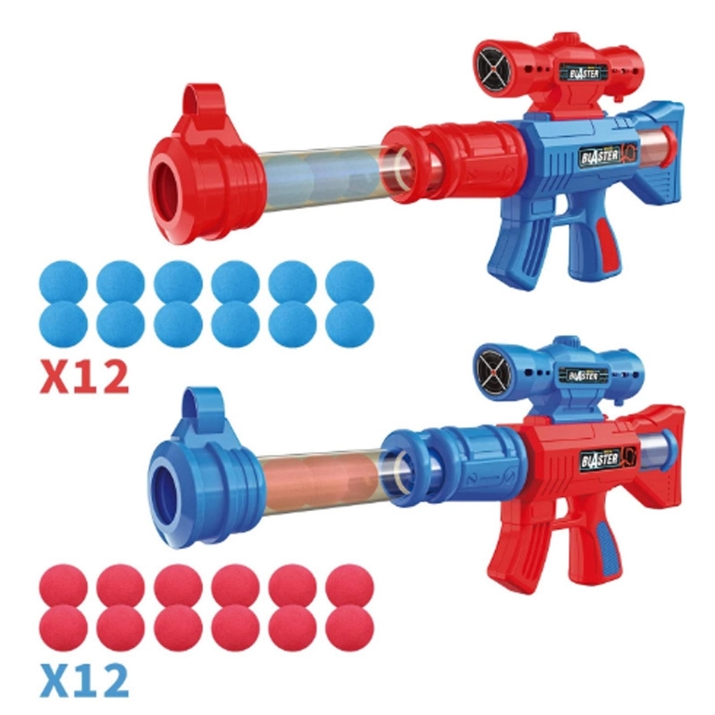 Ball Popper Gun Toy Set with Standing Shooting Target 5