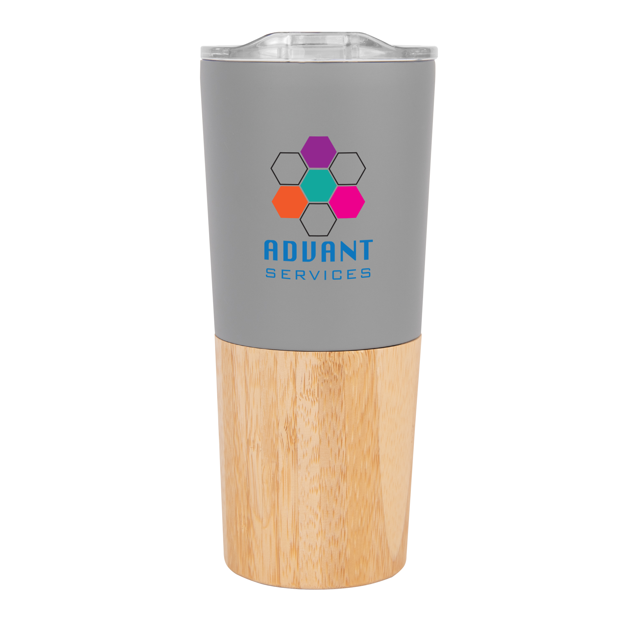 16 Oz. Marlow Stainless Steel Tumbler With Bamboo Base 4