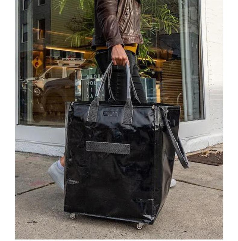 Collapsible Shopping Bag with Wheel 1