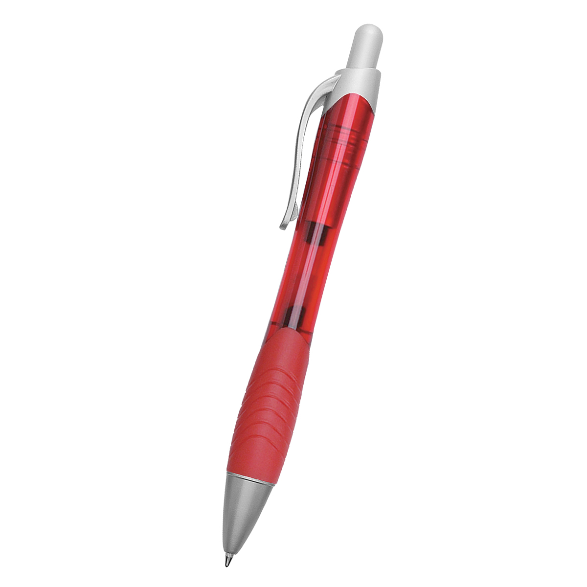 Rio Ballpoint Pen With Contoured Rubber Grip 12