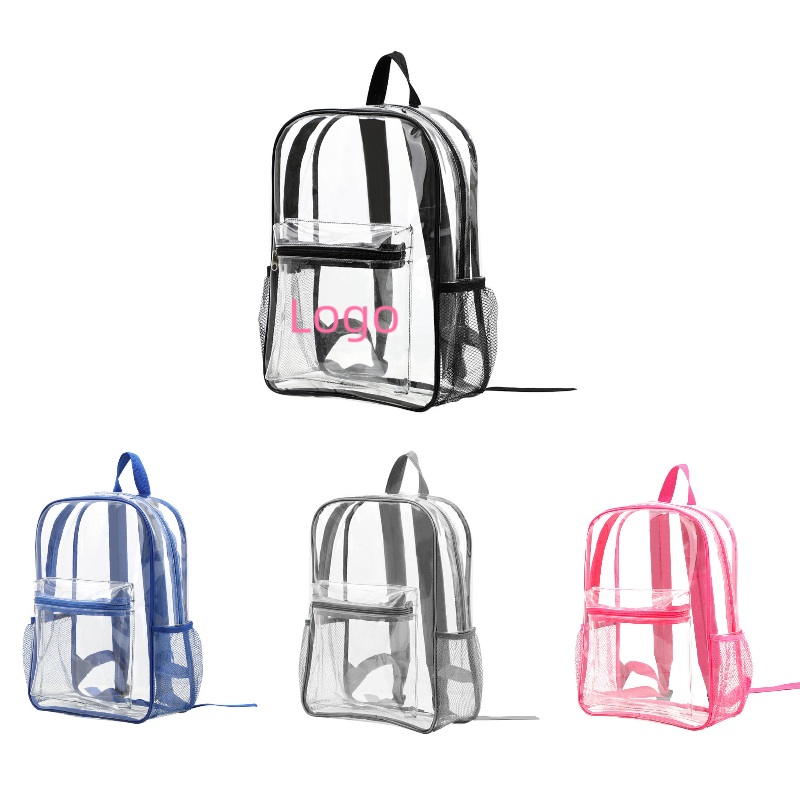 Small Clear PVC Backpack 2