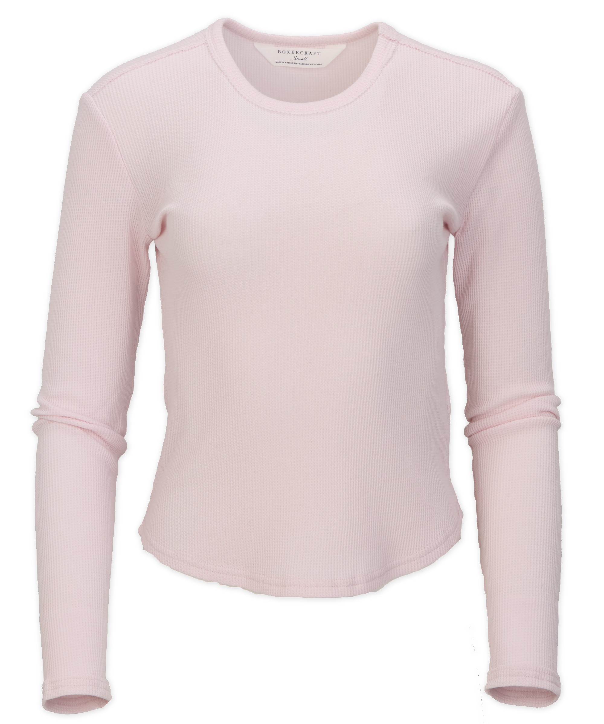 BOXERCRAFT WAFFLE KNIT BABY LONG SLEEVE TEE 12