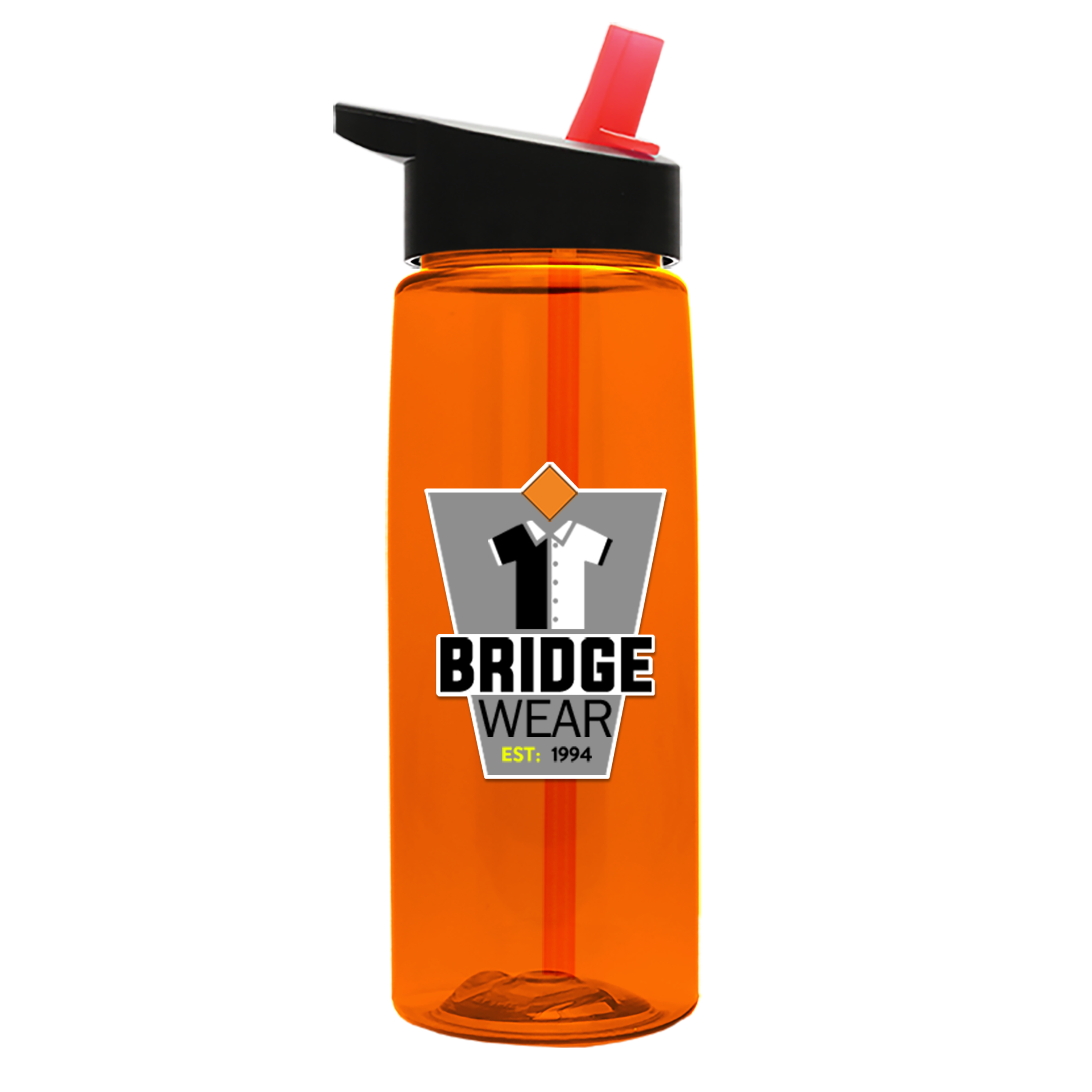 Garyline® Flair Tritan® Bottle with Flip-Straw Lid - 26 oz. 255