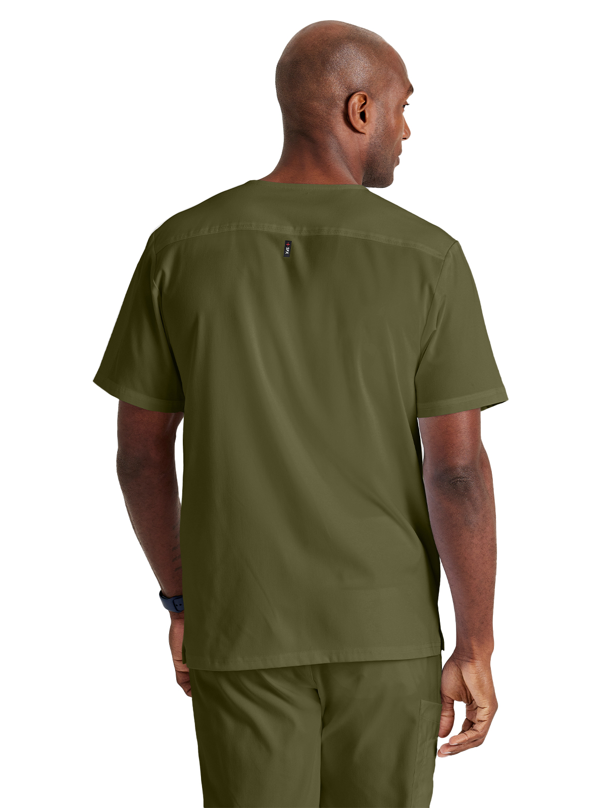 Grey's Anatomy Spandex Stretch - Men's Two-Pocket V-Neck Murphy Scrub Top 44