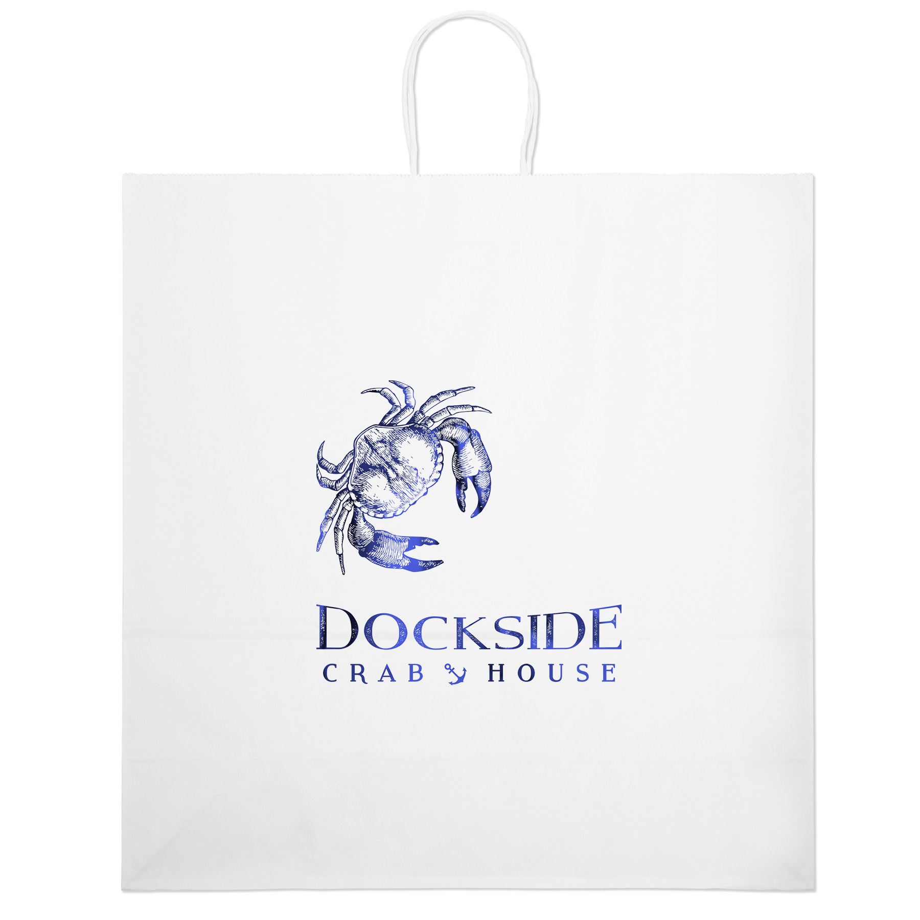Duke - White Shopper - Foil Print