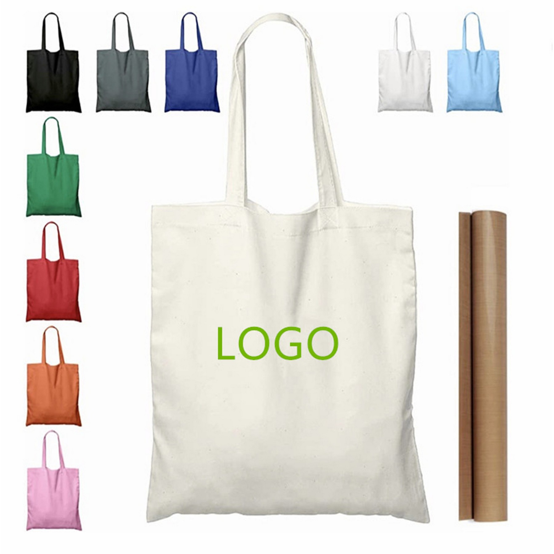 Natural Cotton Tote Bags