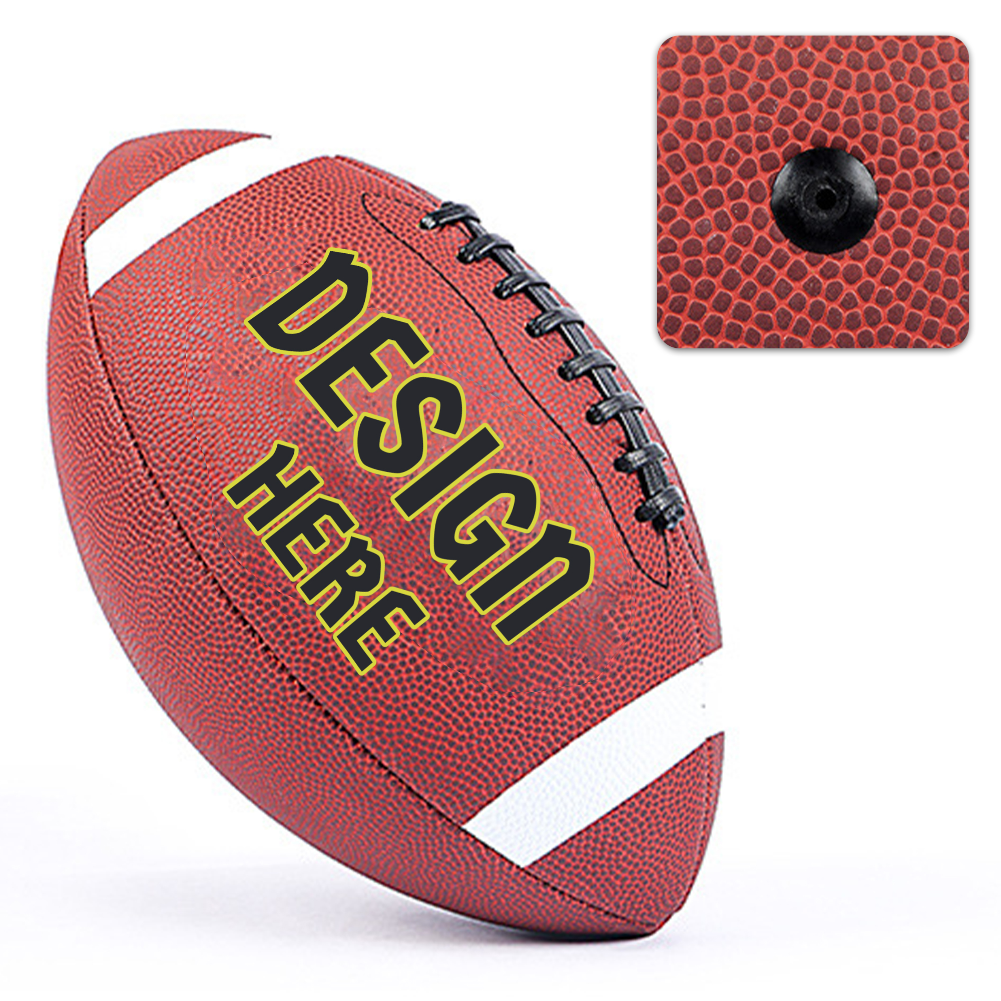 Custom Logo Youth PU Leather Size 6 Football 2