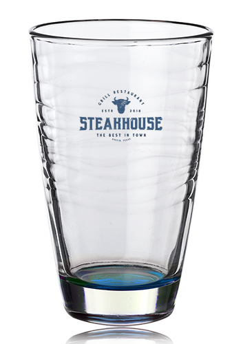 12 oz Cooler Waves Beverage Glasses 7