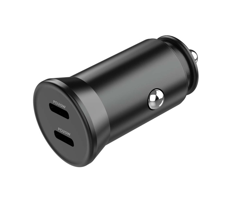 Dual Port Car Charger - PD 20W 3