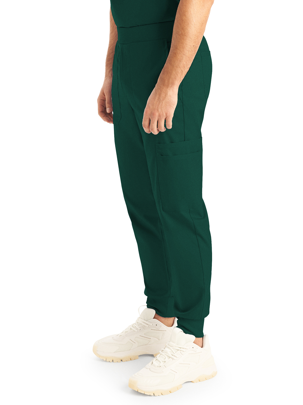 Landau - ProFlex - Men's Seven-Pocket Mid-Rise Rib-Knit Elastic Waist Jogger Pant 19