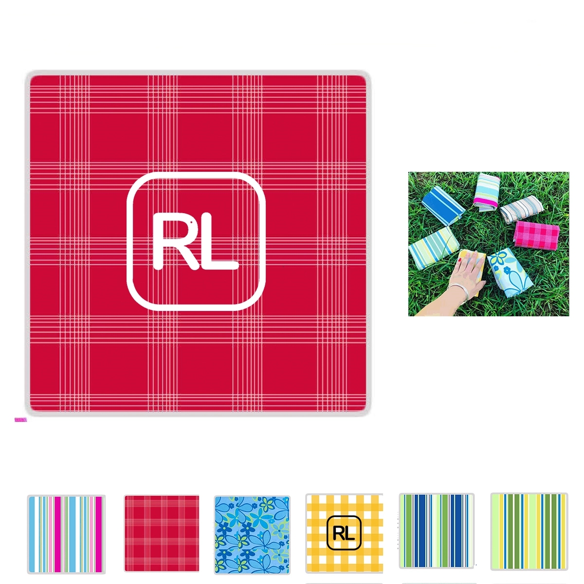 20" X 20" Mini Picnic Blanket 2