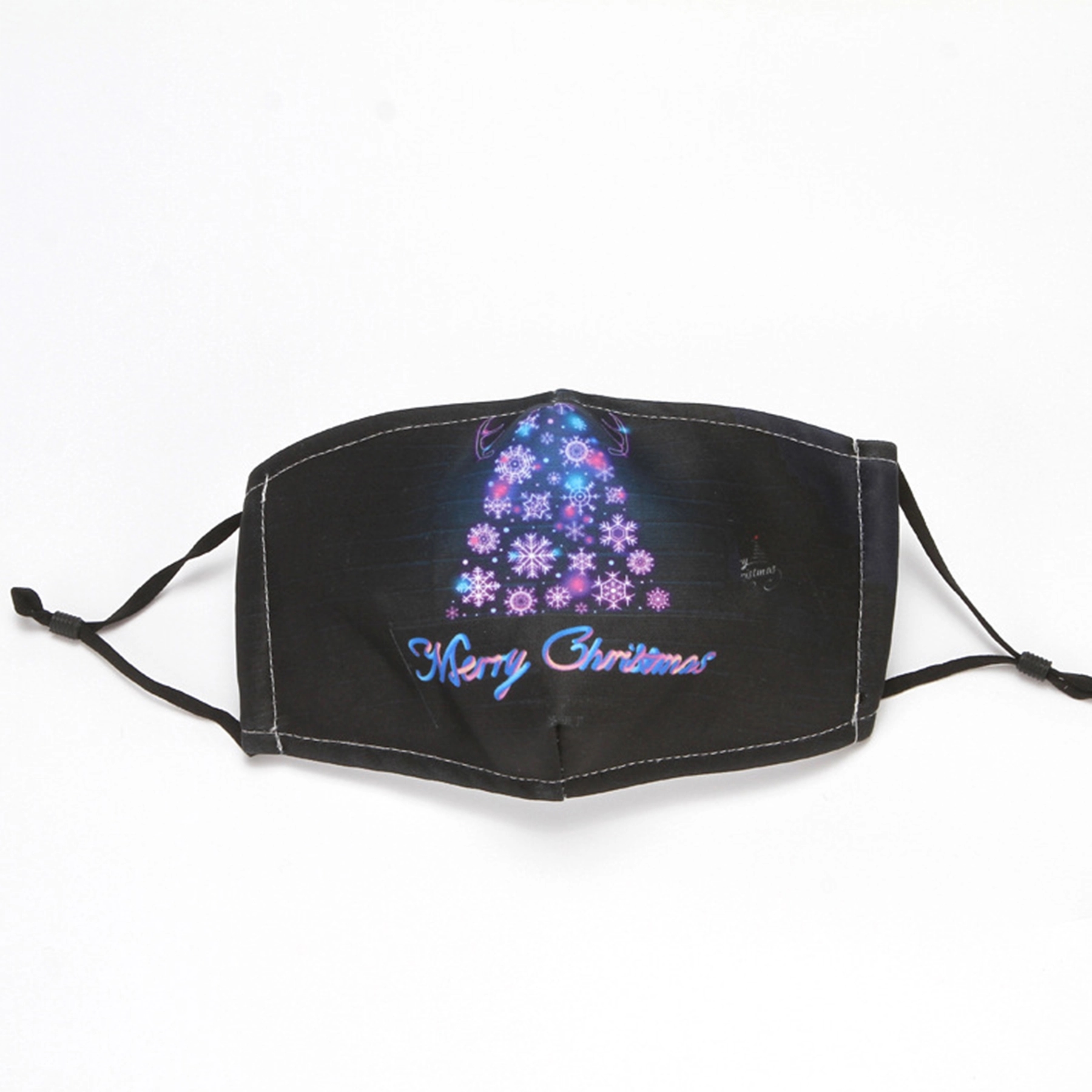 Christmas 3-Ply Reusable Cloth Face Masks Cotton Washable" 11